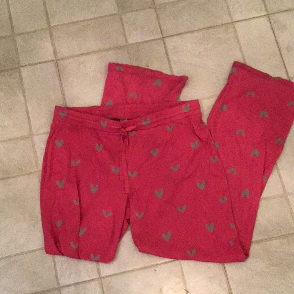5/$25 Joe boxer pink heart pants